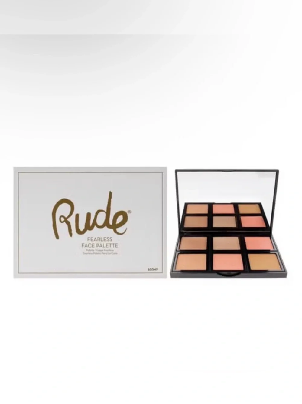 Rude Cosmetics Fearless Face Palette - NWT